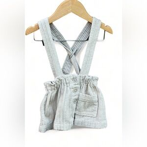 Zara Baby Corduroy Skirt With Suspenders
